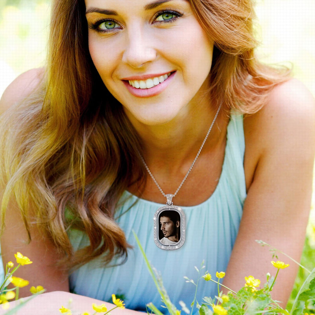 Beleco Custom Name Necklace /Rose Plated or Sterling Silver 925 - Personalized Name Necklace