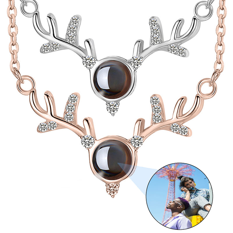 Anavia Personalized Pet Portrait Necklace, 12 Month of Birthstone Charm Options, Handmade Photo Custom Pet Memorial Jewelry Gift for Women, Round Disc Coin Necklace for Dog Cat Lovers