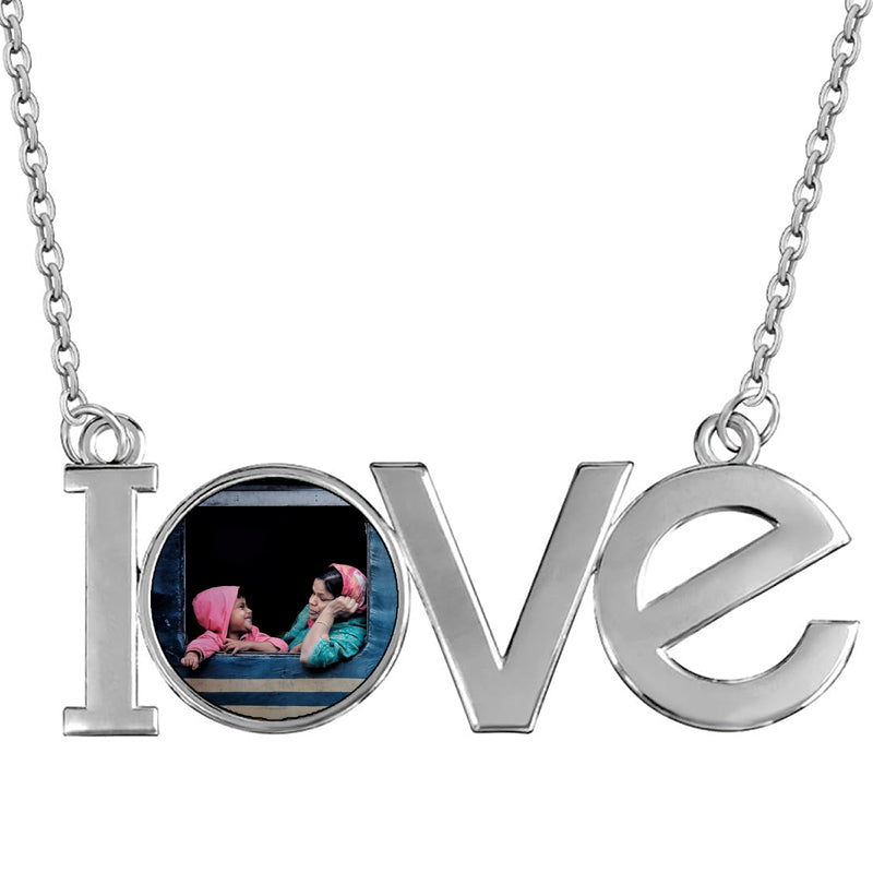 Amharic Name Necklace: Ge'ez Script, Personalized Jewelry