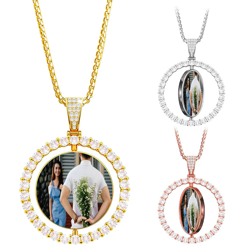 Bubble Name Necklace Personalized 3D Balloon Letter Style, Custom Initial Pendants Dainty Personalized Jewelry Christmas Gift for Her